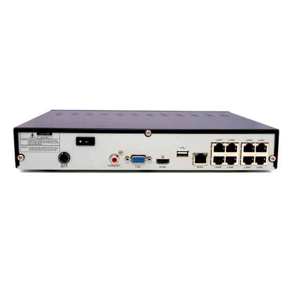 Complete 8-Channel BDT-Series 5MP IP Turret Video Surveillance System